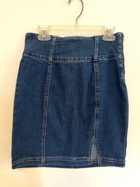 Denim Mini Skirt
